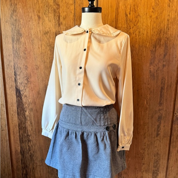 Vintage Peter pan collar blouse - Picture 3 of 9